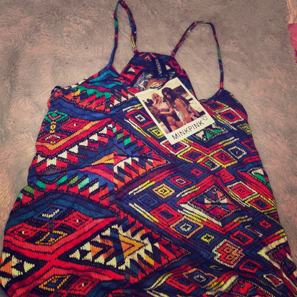 Short sleeve Minkpink size small shirt